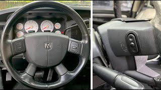 How To Install Steering Wheel Radio Controls for 3rd Gen Dodge Ram