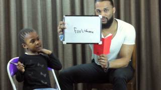 Smart 5 year old spelling 9 letter words