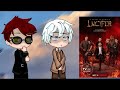 Crowley And Aziraphale Reaction To Lucifer TFP ANIME