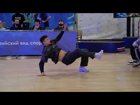 semifinal 16-18 bboy Dan Fox vs Bars - брейкданс чемпионат г.Долгопрудный 2021