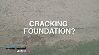 Watch video: Bowing Walls?  Foundation Repair in White...