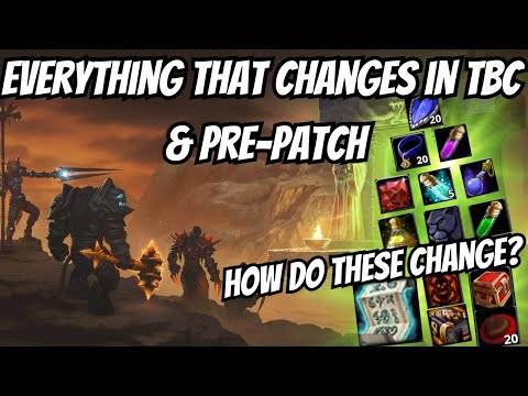 Wow Classic TBC Prepatch: Essential Changes in Consumables, PVP System, Riding & More You Can't Miss