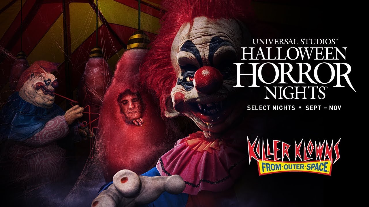 Killer Klowns From Outer Space House Reveal | Halloween Horror Nights 2019 - YouTube