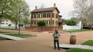 preview picture of video 'Lincoln Home National Historic Site in Springfield, IL with Road Trip Story'