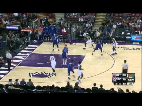 Ben McLemore Highlights Pistons vs. Kings 12.13.2014 - 14 Points, 6 Rebounds