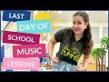Music Lessons For The LAST WEEK Of School
