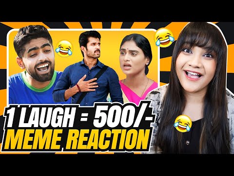 MEME REACTION ???? 1 LAUGH = I PAY 500 ???? #roadto1million