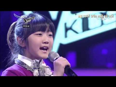 Increíble voz de niña Coreana - Tomorrow