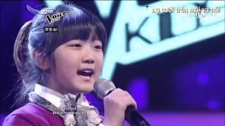 Increíble voz de niña Coreana - Tomorrow