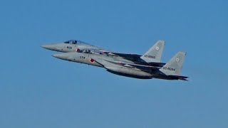 百里基地航空祭2025　第303飛行隊F-15イーグル機動飛行
