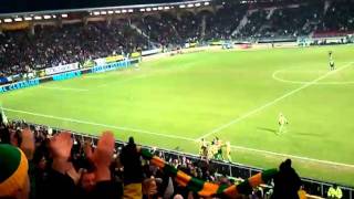 preview picture of video 'ADO Den Haag de 3e goal wordt gevierd tegen NEC'