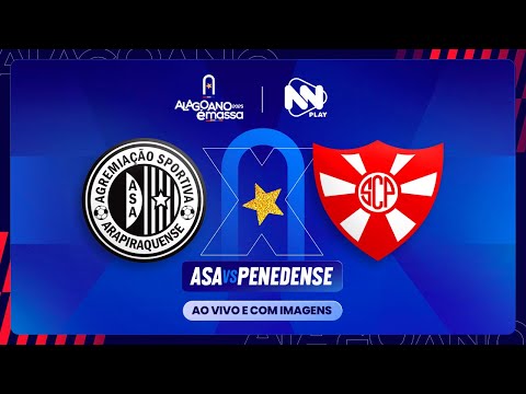 AO VIVO E COM IMAGENS | ASA X PENEDENSE - 19/01/25 - RODADA 3 | ALAGOANO 2025 | #LIVE