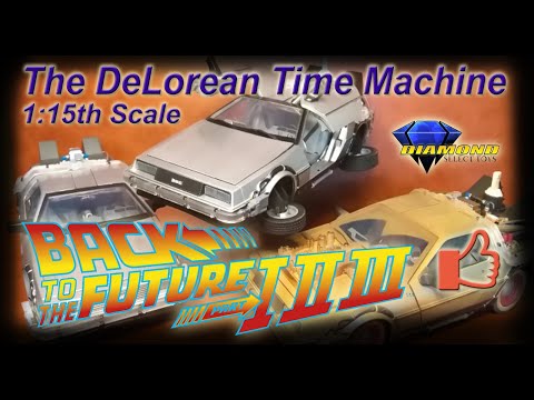 Back To The Future 1 2 3 - DeLorean Time Machine