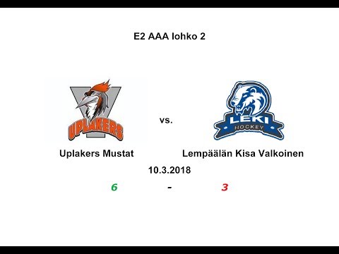 19 - Uplakers Musta vs. Lempäälän Kisa Valkoinen