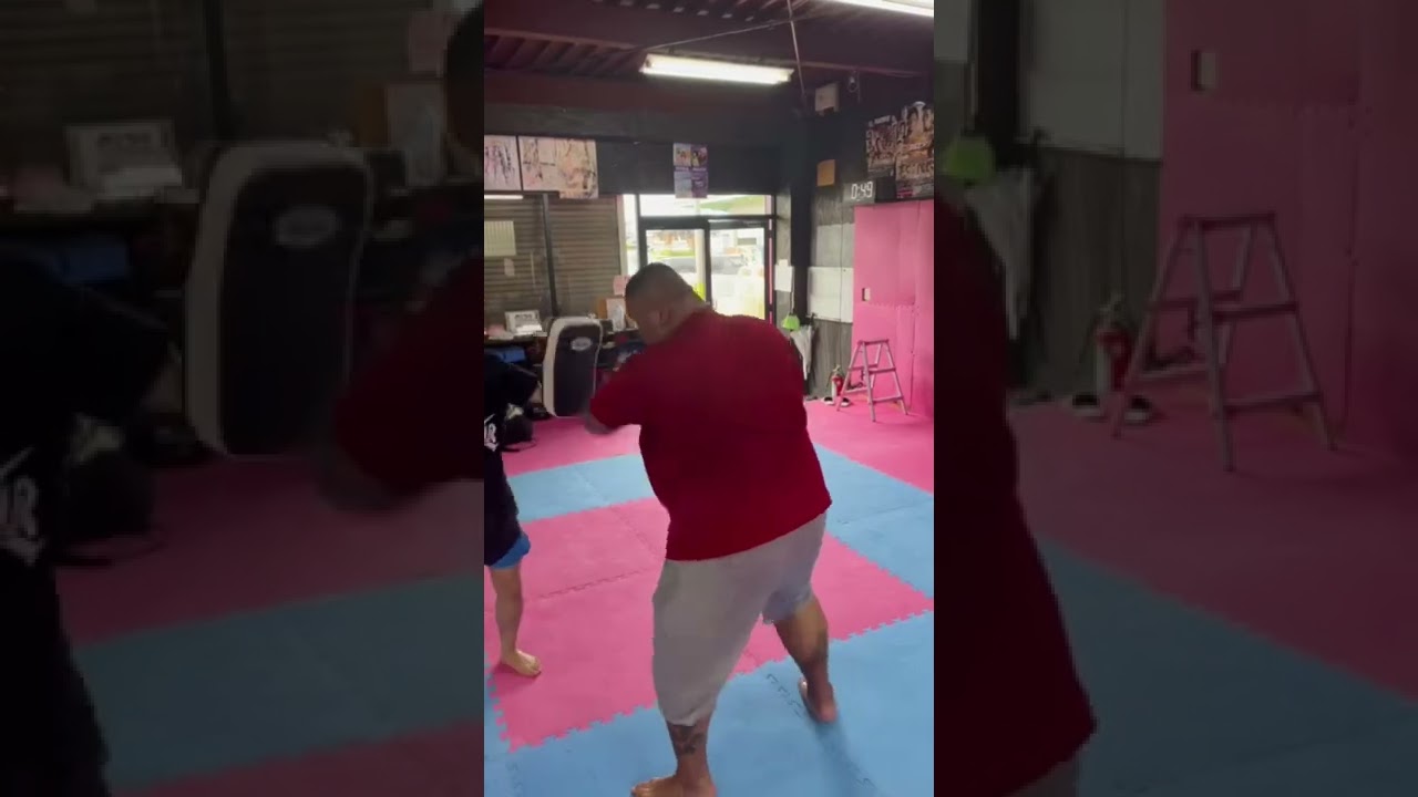 『180kgデブ』天心＆タケルの試合を見て気合い十分#shorts