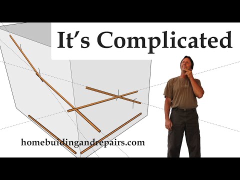 Round Handrailing Might Be Easier To Install When Cutting Complicated Angles - Stair Building Tips