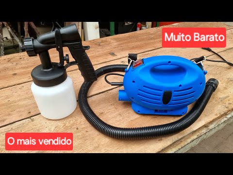 👉Testamos o Compressor de Pintura mais Barato da Internet