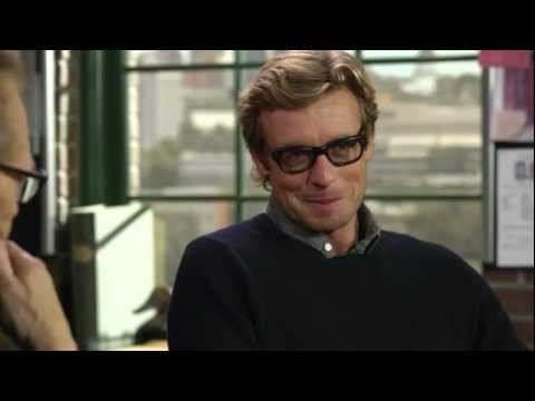 Simon Baker 2012 11 on Larry King Now - part 1