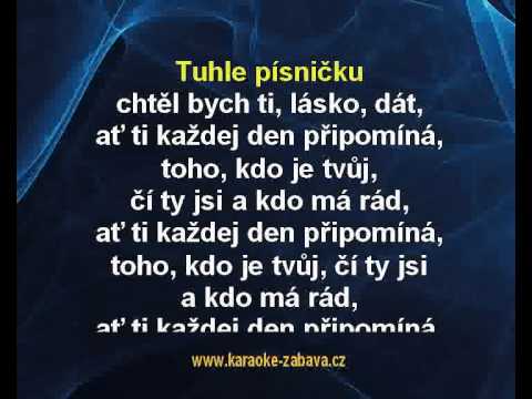 Jan Nedvěd - Valčíček (karaoke z www.karaoke-zabava.cz)