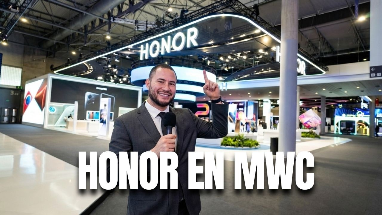 Stand de HONOR En MWC Increible!