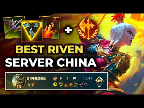Riven Jungle Wild Rift China - Build Runes Guide Patch 7.0b - Gameplay Riven Season 20