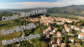 Download Lagu Casale Marittimo - Guardistallo - Montescudaio von oben / Drohne Thumbnail