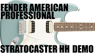 Video thumbnail for Fender American Professional Stratocaster HH by thejay (Big Battle Bear)