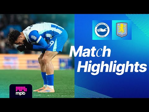 HIGHLIGHTS | Brighton v Aston Villa | Premier League