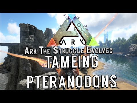 Ark: Easiest Way to tame a pteranodon (Xbox one)