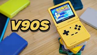 PowKiddy V90S First Look: A Clamshell to Rival the RG35XX SP