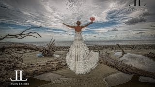 Bridals on Driftwood Beach in Jekyll Island Georgia- Photography Consulting Services by Jason Lanier