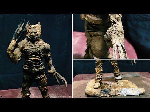 X-Men Wolverine Logan sculpting