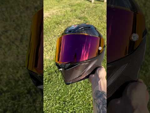 AGV pista Gp rr red carbon asmr #shorts