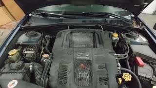05 06 07 08 09 Outback XT 2.5L Removing Alternator/AC Tensioner - Timing #4