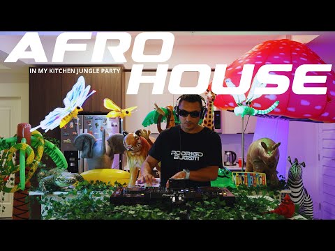 Afro House Jungle Mix 2025 | Live DJ Set from My Kitchen in Florida