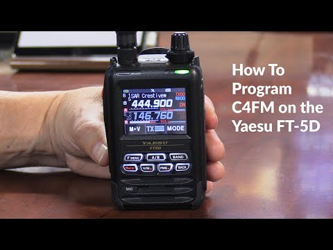 The Yaesu FT 5D C4FM Function