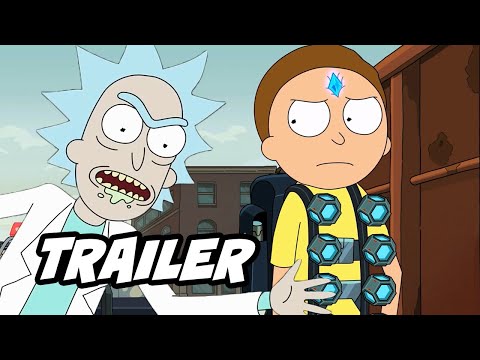 Rick and Morty Season 4 Trailer - New Scenes and Easter Eggs Breakdown Video