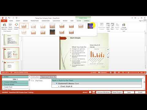 MOS POWERPOINT 2013 -  EXam  1  - 1000 POINT (all files)