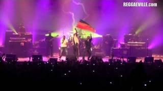 Damian Marley &amp; Nas - As We Enter in Paris, France 4/5/2011
