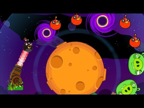 Angry Birds Cannon Collection 5 - FORCE THE BAD PIGS TO ELECTRIC SHOCKER IN SPACE!