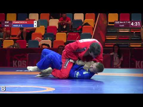 Qual. Men-Gi - 71 kg: A. FRANCISCO (ESP) v. C. VASILE (ROU)