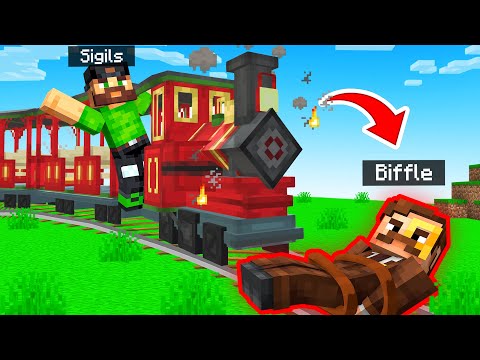 Making a TRAIN SYSTEM in Minecraft Create