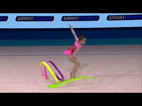 Stiliana NIKOLOVA Ribbon AA Final - European Championships Tel Aviv 2022