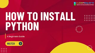 Download the video "How to Install Python: A Beginner's Guide"