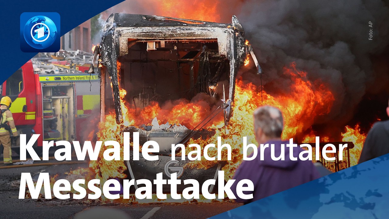 Belfast nach der brutalen Messerattacke: Was löst die Unruhen in Nordirland aus?