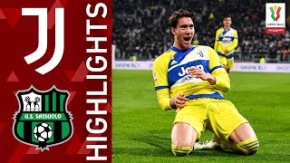 ملخص مباراة : يوفنتوس 2 × 1 ساسولو ( ربع نهائي كأس ايطاليا )