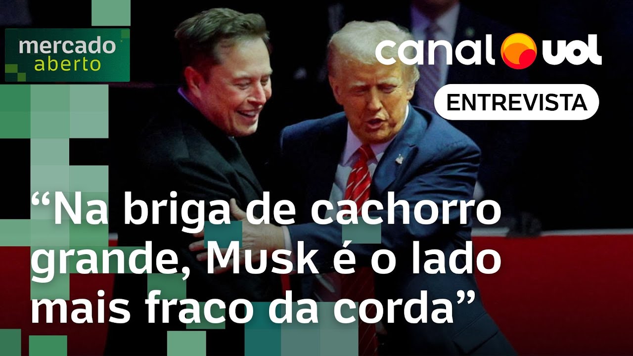 Embate de Trump e Musk é briga de cachorro grande, e bilionário é lado mais fraco da corda | Análise