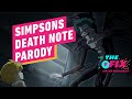 The Simpsons' Death Note Parody Was Animated By the Original Anime Studio - IGN The Fix: Entertainme