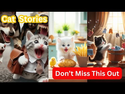 AI cat 😺 videos that will melt your heart💗!