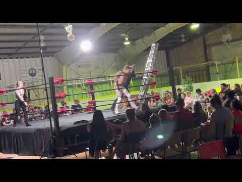 FREE LADDER MATCH - Hollywood Cole vs Troy Merrick - UCW Championship - Dingwall, NS